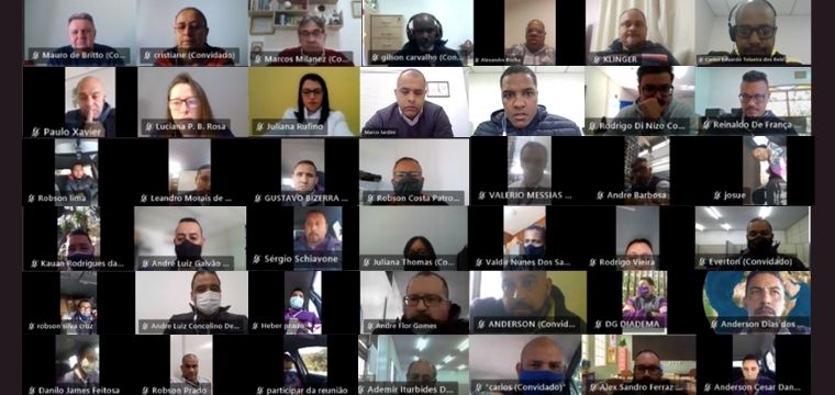 Reunio on line com representantes do SINTETEL, da Icomon e do Instituto Monitor rene quase 500 trabalhadores na divulgao da parceria