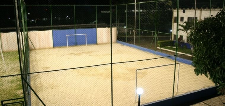 Caragu II conta com campo de futebol society, campo de areia e muito lazer