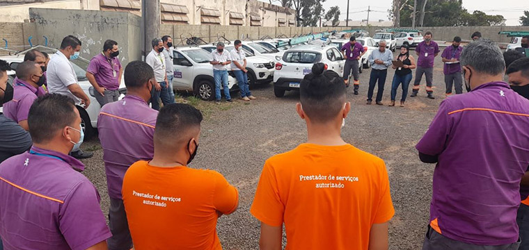 Reunio com os trabalhadores de Marlia