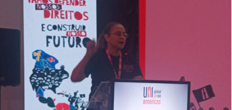 Cristiane do Nascimento, Diretora Social do SINTETEL, fala sobre a implantao do 5G