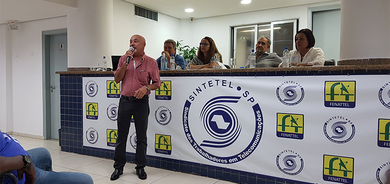 Elsio Rodrigues de Sousa, diretor Regional, expe como foram desenvolvidas as atividades na regio de Campinas