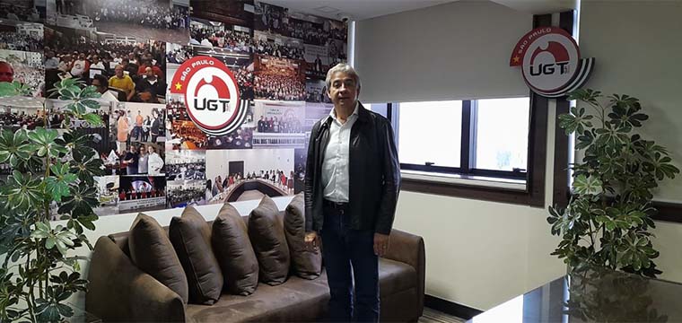 Marcos Milanez, diretor executivo e regional do SINTETEL e Secretrio Adjunto da UGT- SP
