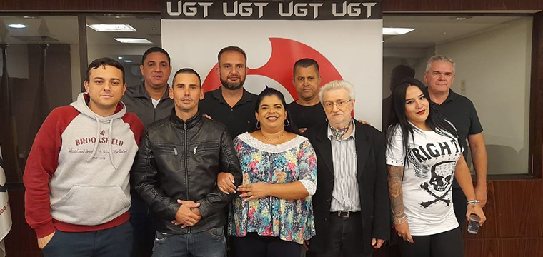 Dirigentes do SINTETEL participam do Curso de Formao da UGT