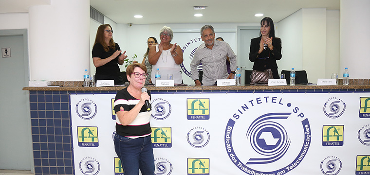 Cenise Montetiro, ex-secretria da Mulher do SINTETEL
