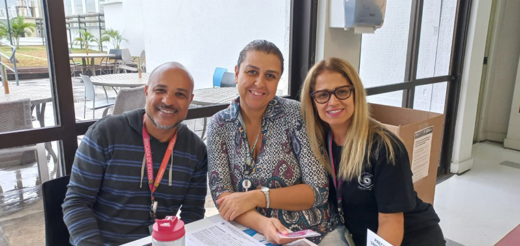 Teleperformance gua Branca - Delegados Sindicais: Crispiniano e Silvandira