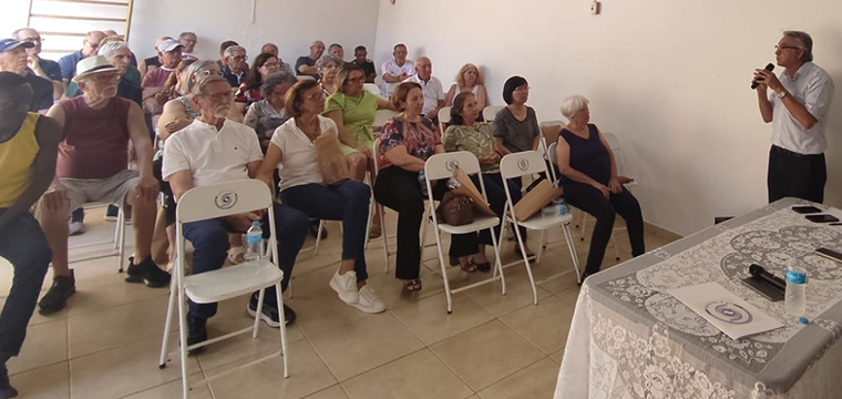 Marcos Milanez, diretor de Aposentados, deixa seu recado aos aposentados