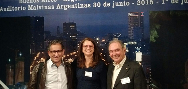 Gilberto Dourado, Cristiane do Nascimento e Antonio Cortizo