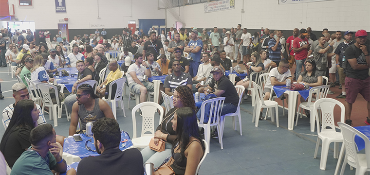 Os trabalhadores curtiram a Festa