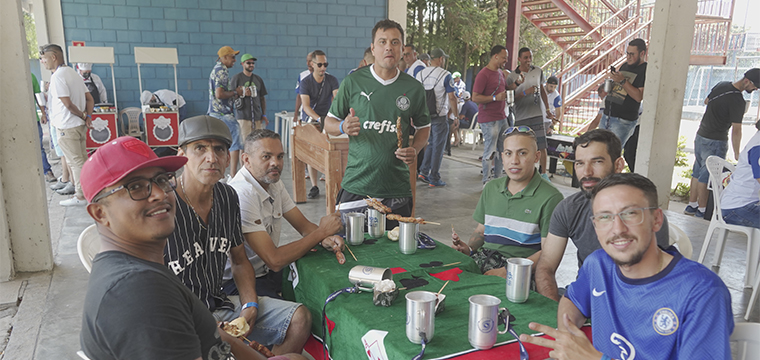 Trabalhadores curte o evento