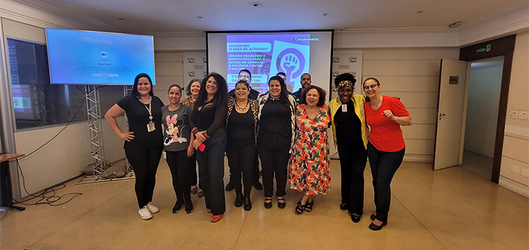 As companhieras da Rede de Mulheres UNI Brasil 