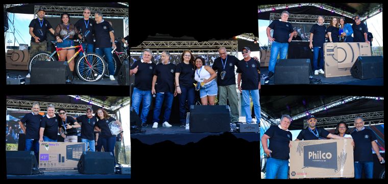 Mais ganhadores de brindes