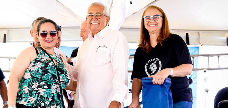 Kiziah Ap. de Lima da TEL Bauru ganhou uma TV de 50