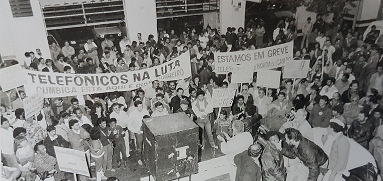 Histrica greve da categoria ocorrida em 1985