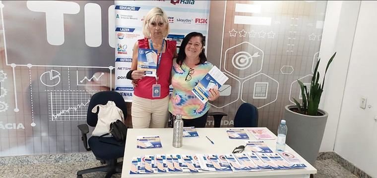 Planto Sindical - Atento Santana. Diretora de Base Paulette e Delegada Sindical Rute