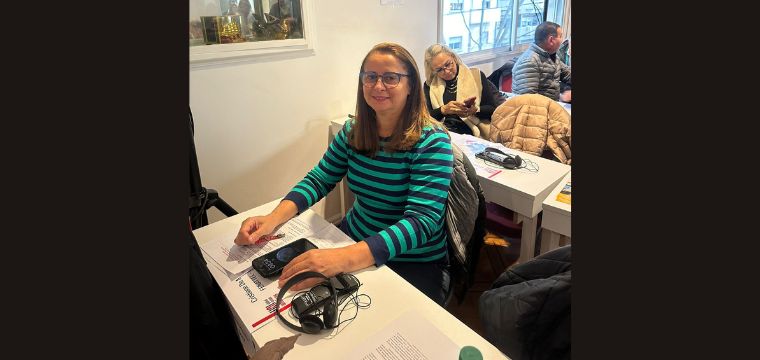 Cristiane do Nascimento, diretora Social do SINTETEL e vice-presidente da UNI Amricas Mulheres