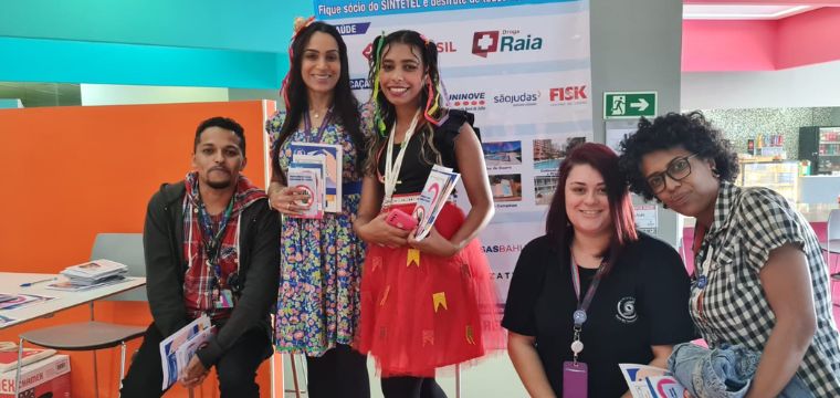 Delegada Sindical, Karina Carvalho, da Teleperformance - Vila Prudente 