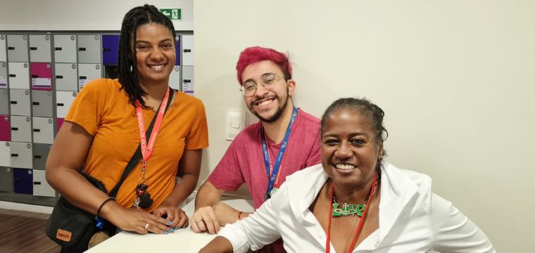 Delegados Sindicais na Teleperformance Lapa: Joyce e Matso