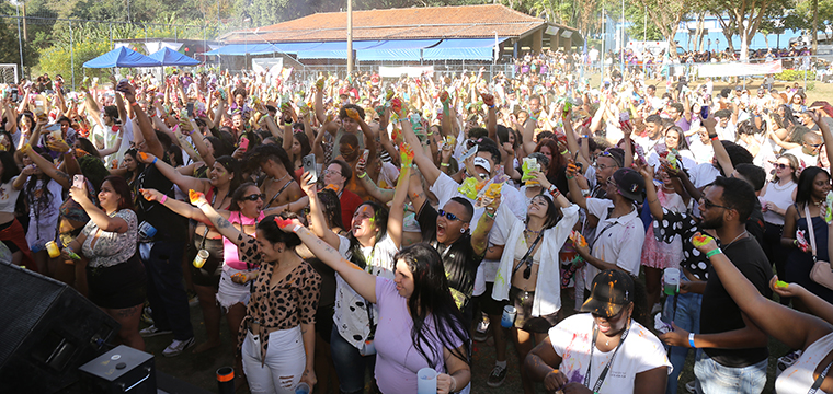 A galera vibrou com as msicas