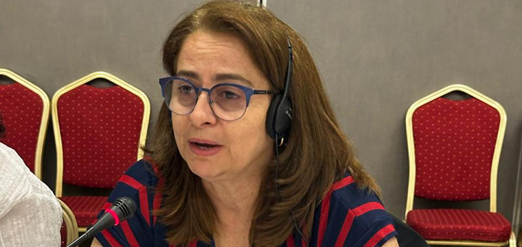 Cristiane do Nascimento, diretora Social do SINTETEL e vice-presidente do Comit da UNI Amricas Mulheres