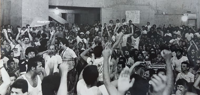 Grande greve da categoria em 1985