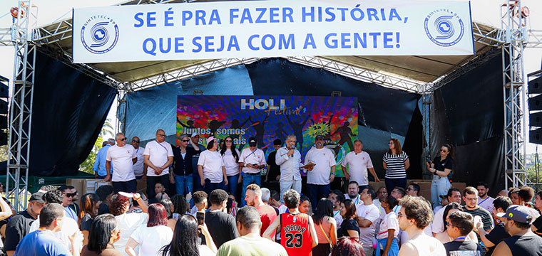 Se  para fazer histria que seja com o SINTETEL!