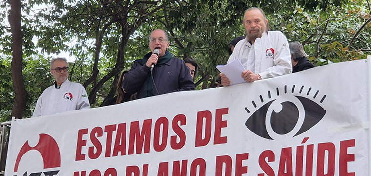 Ricardo Patah, presidente da UGT, pontuou o objetivo da ao como necessria para a sociedade