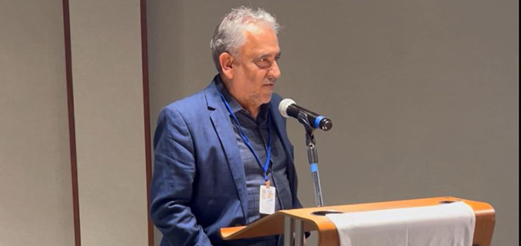 Gilberto Dourado, presidente do SINTETEL, denuncia a precarizao do setor no Brasil