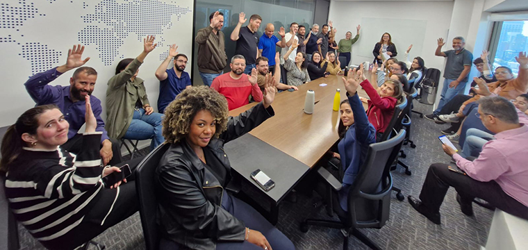 Assembleia na unidade Faria Lima