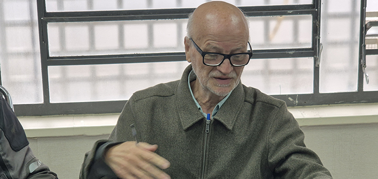 Osmar Ferreira, aposentado da categoria, apresenta proposta