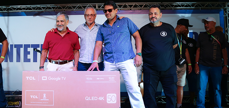 Mario Arcngelo da Procisa de Ribeiro ganhou uma TV