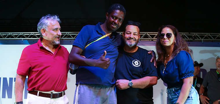 Aldo Liberato da TEL de Ribeiro Preto ganhou um vale compra