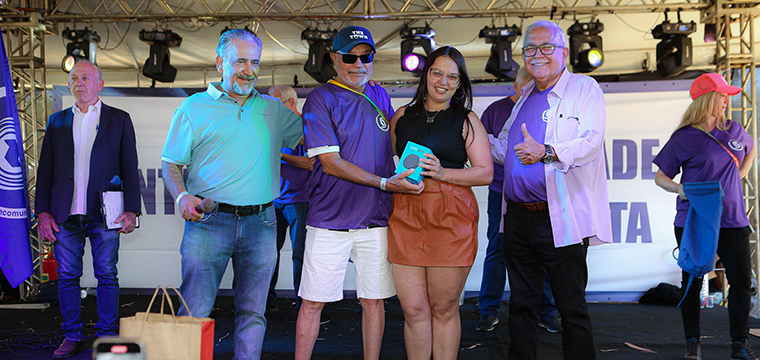 Pamela Francini - Tel Bauru -  ganhou uma alexa