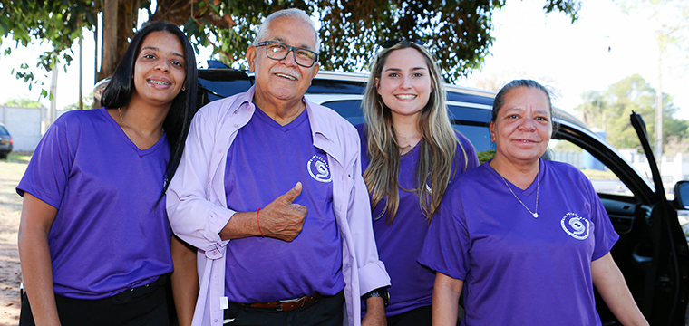 O Regional de Bauru, Jorge, e sua equipe