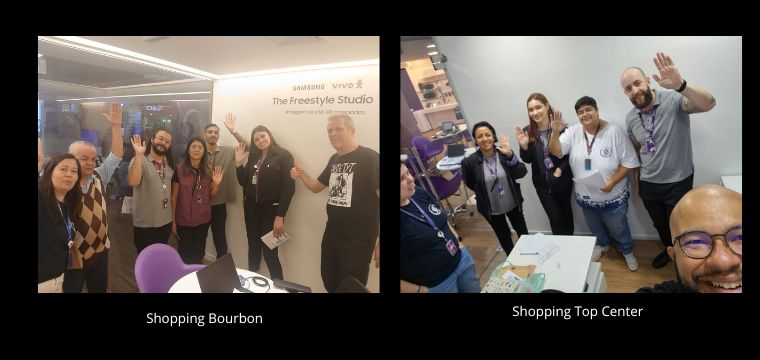 Shoppings Bourbon e Top center