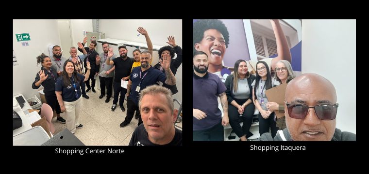 Shoppings Center Norte e Itaquera, ambos na Capital