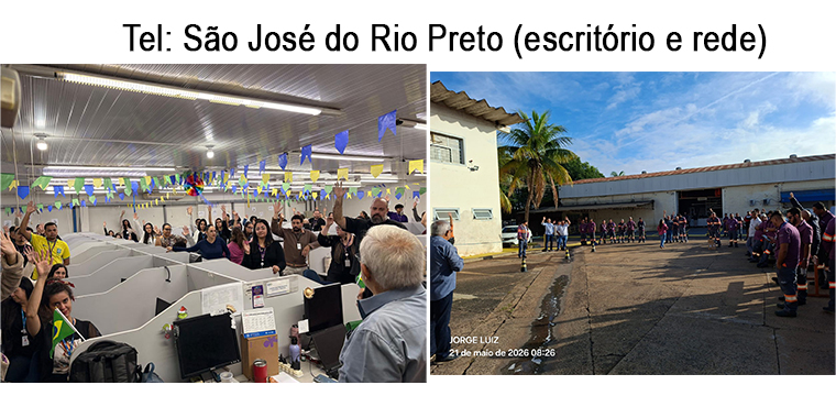 TEL - S.J. do Rio Preto - Escrit�rio e Rede - Proposta REPROVADA