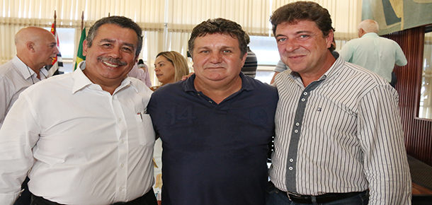 Martinha, Mauro Cava de Britto e Carlos Grana.