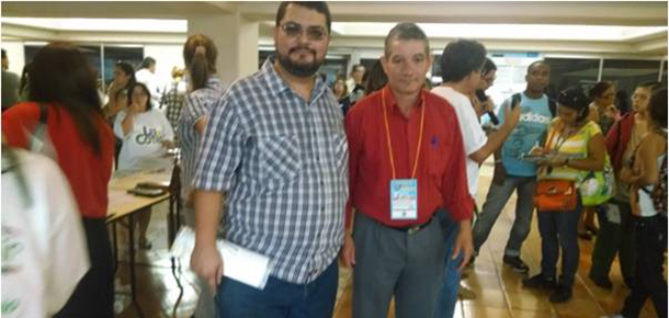 Da esquerda para a direita: Ricardo Martins e Clemente