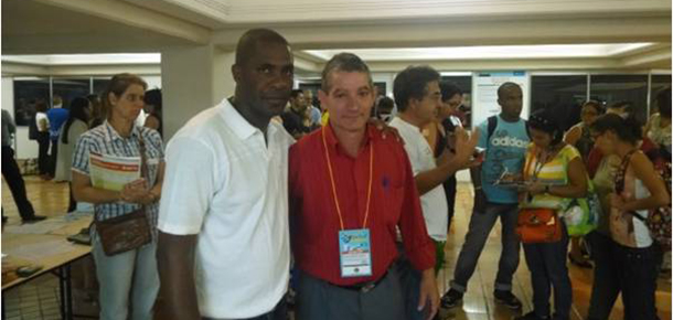 Da esquerda para a direita: Wagner Aparecido e Clemente