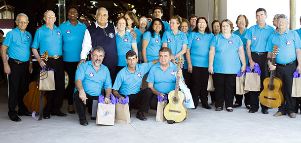Clube da Viola de Bauru animou a festa
