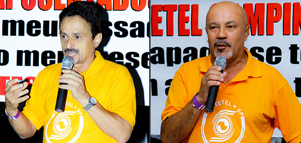 Eudes Jos Marques, diretor regional do Vale do Paraba, e Elsio Rodrigues, diretor regional de Campinas