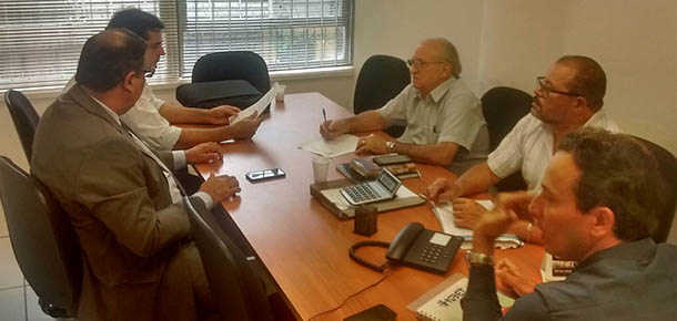 Reunio com os representantes das empresas em 07/12/2012