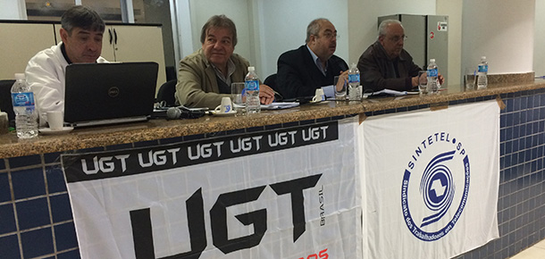 Da esq. para a dir.: Marcos Milanez, Jos Carlos Guicho, Almir Munhoz e Joo. G. V. Netto